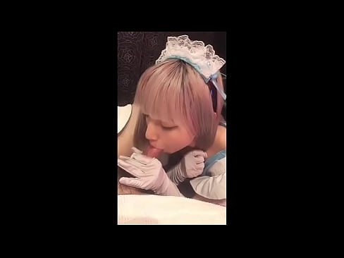 ❤️ Japanese Idol [mayuka], ຊຸດແມ່ບ້ານຊາວຝຣັ່ງ, ຕອນທີ 1, ເປົ່າລົມ ແລະ ຢອດໂລຊັນ ️❌ ໜັງໂປ້ ຢູ່ພວກເຮົາ ❌❤